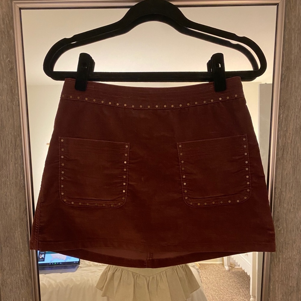 Abercrombie suede mini skirt size 2